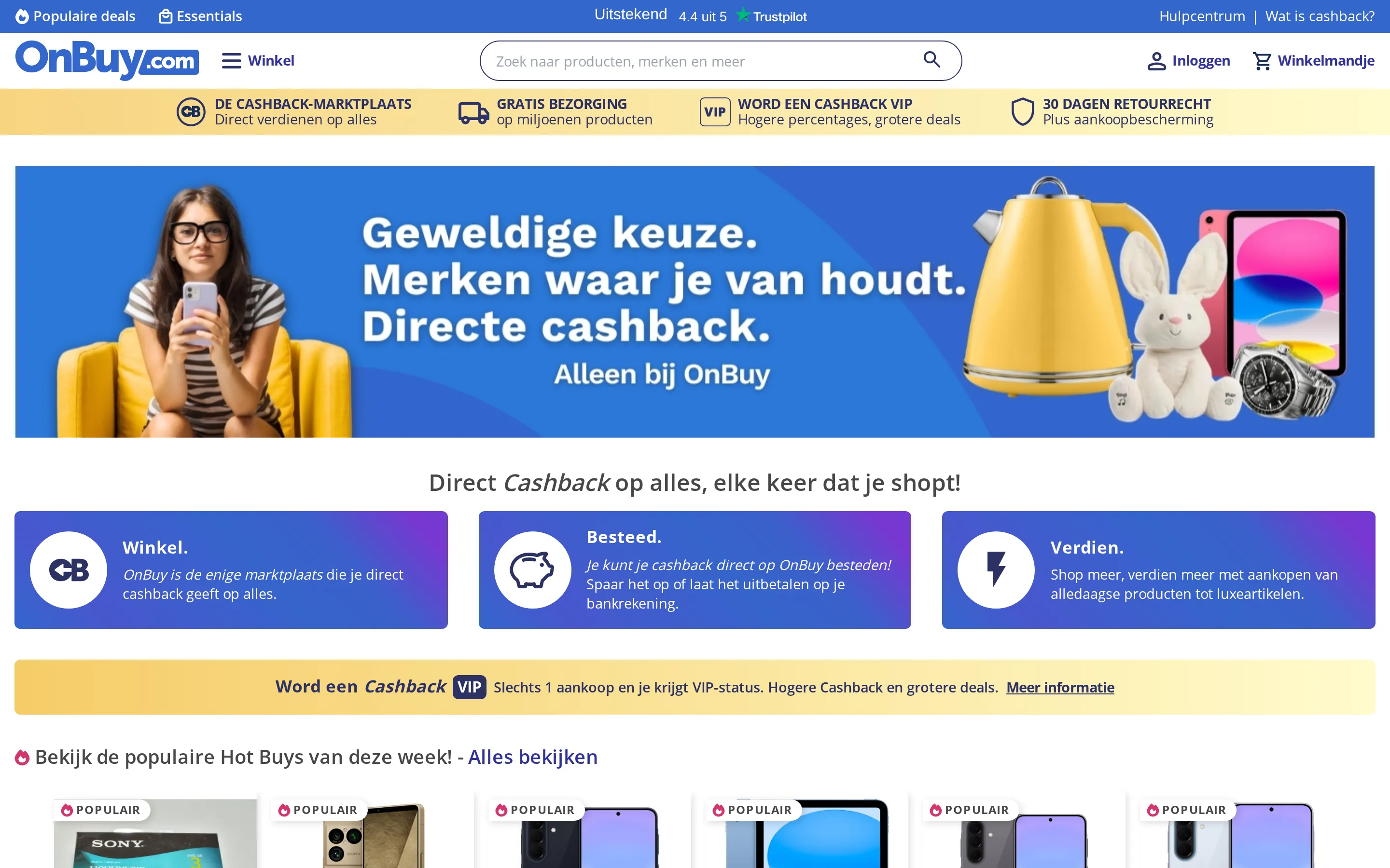 OnBuy homepage