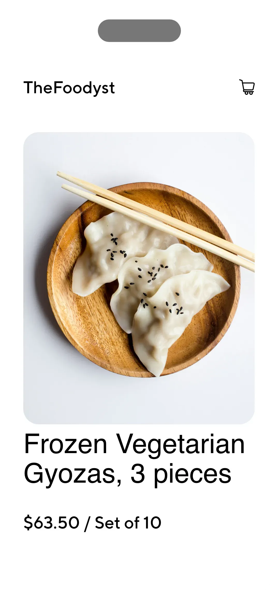 app mobile gyoza product price