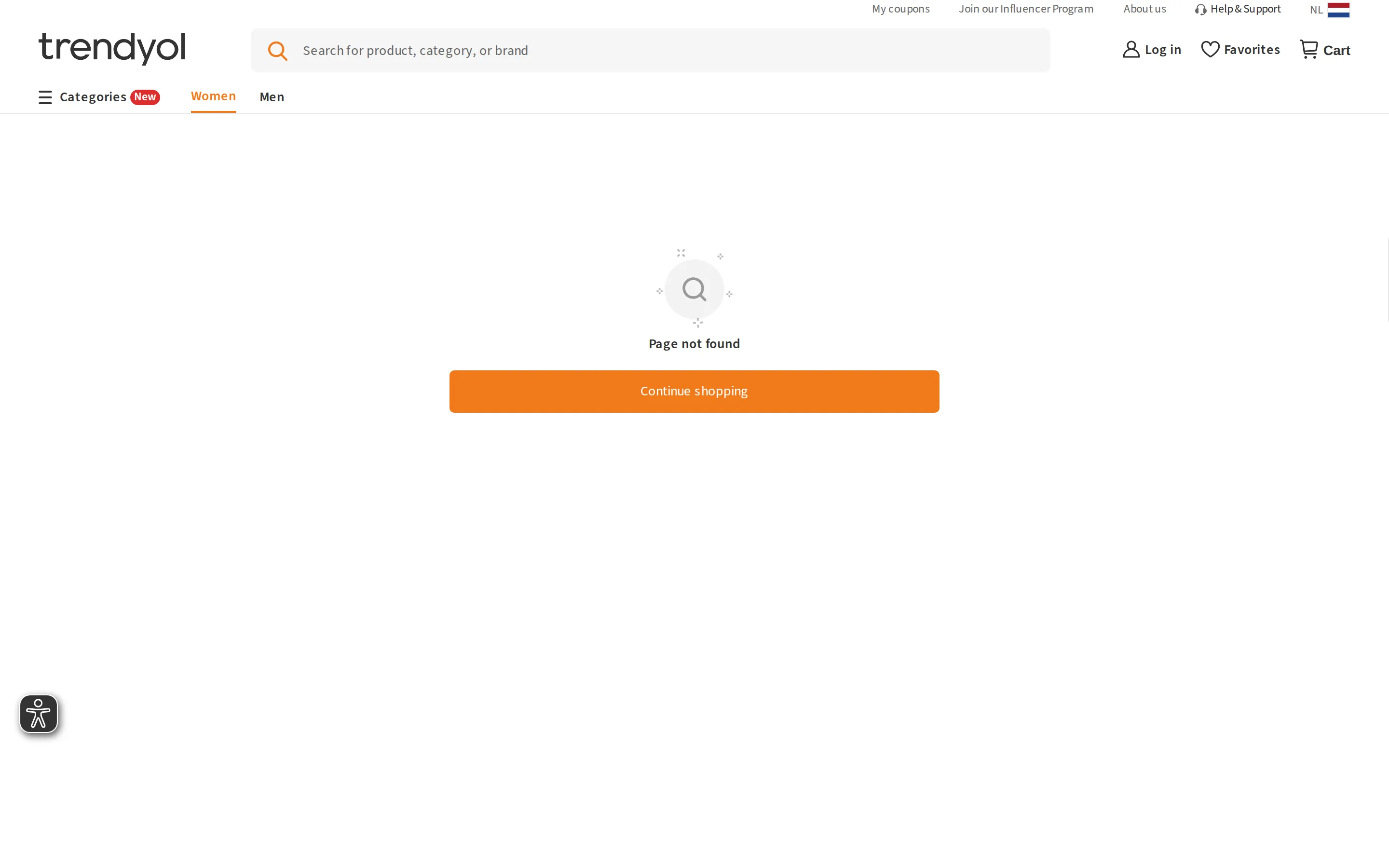 Trendyol product page