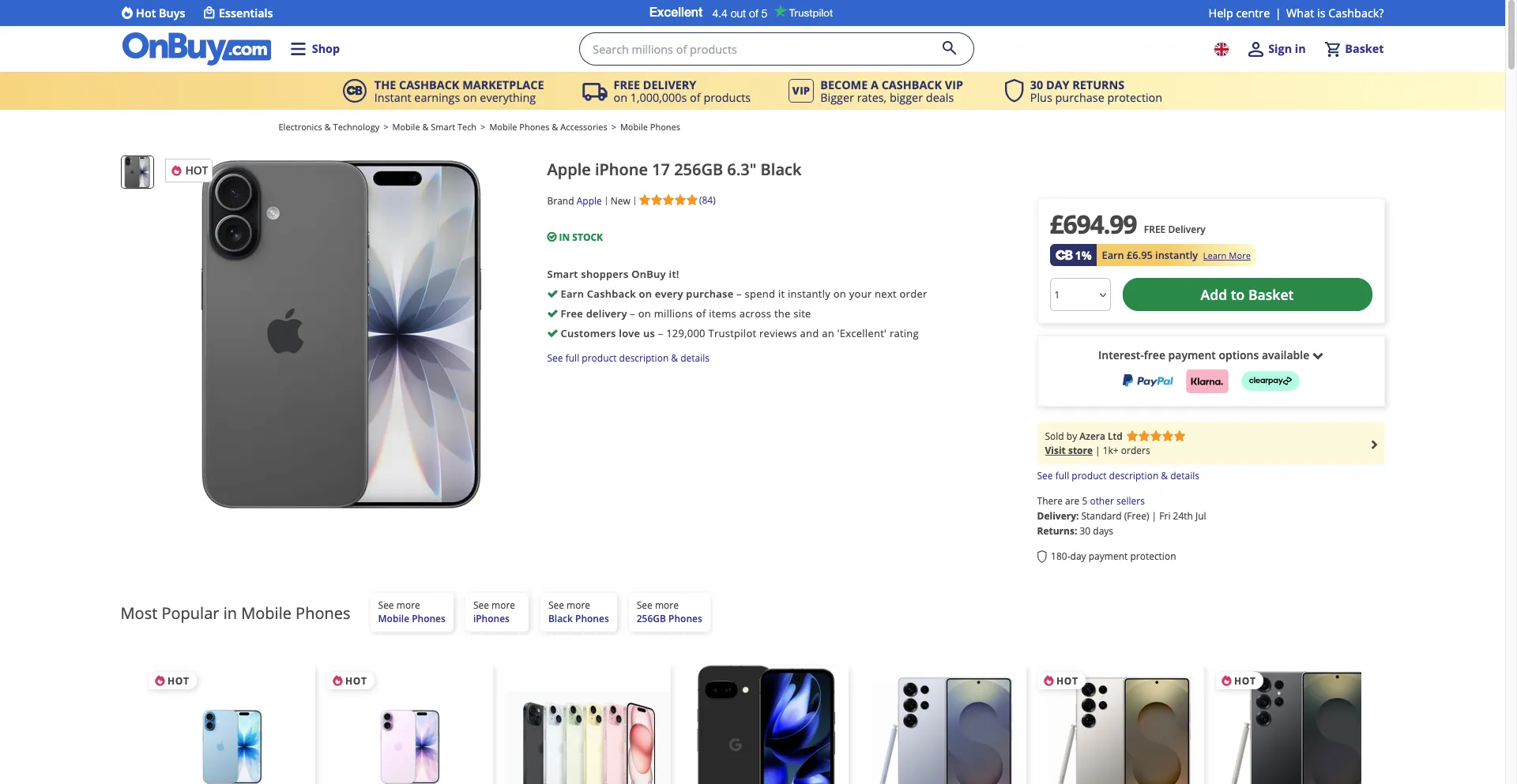 OnBuy product page