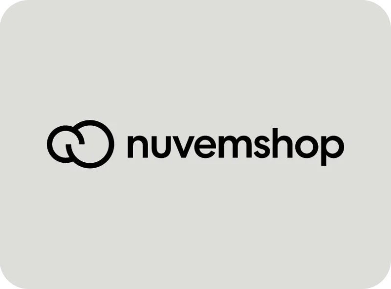 Nuvemshop logo black and white