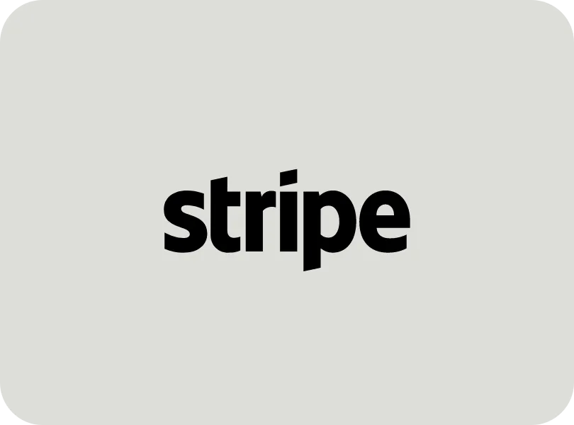 Stripe logo black and white