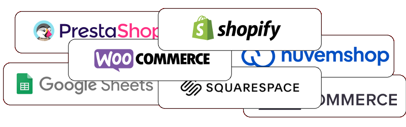 Synchronise with other eCommerce stores