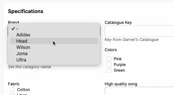 Customize look interface preview