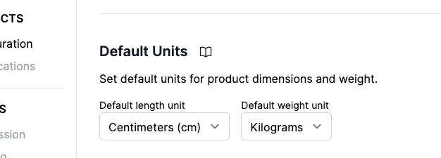 Comment units screenshot