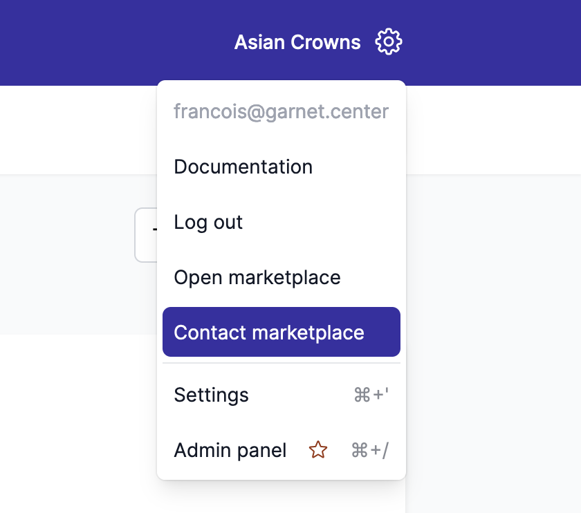 contact marketplace