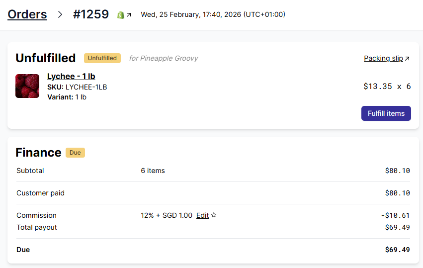 easyship label step 1
