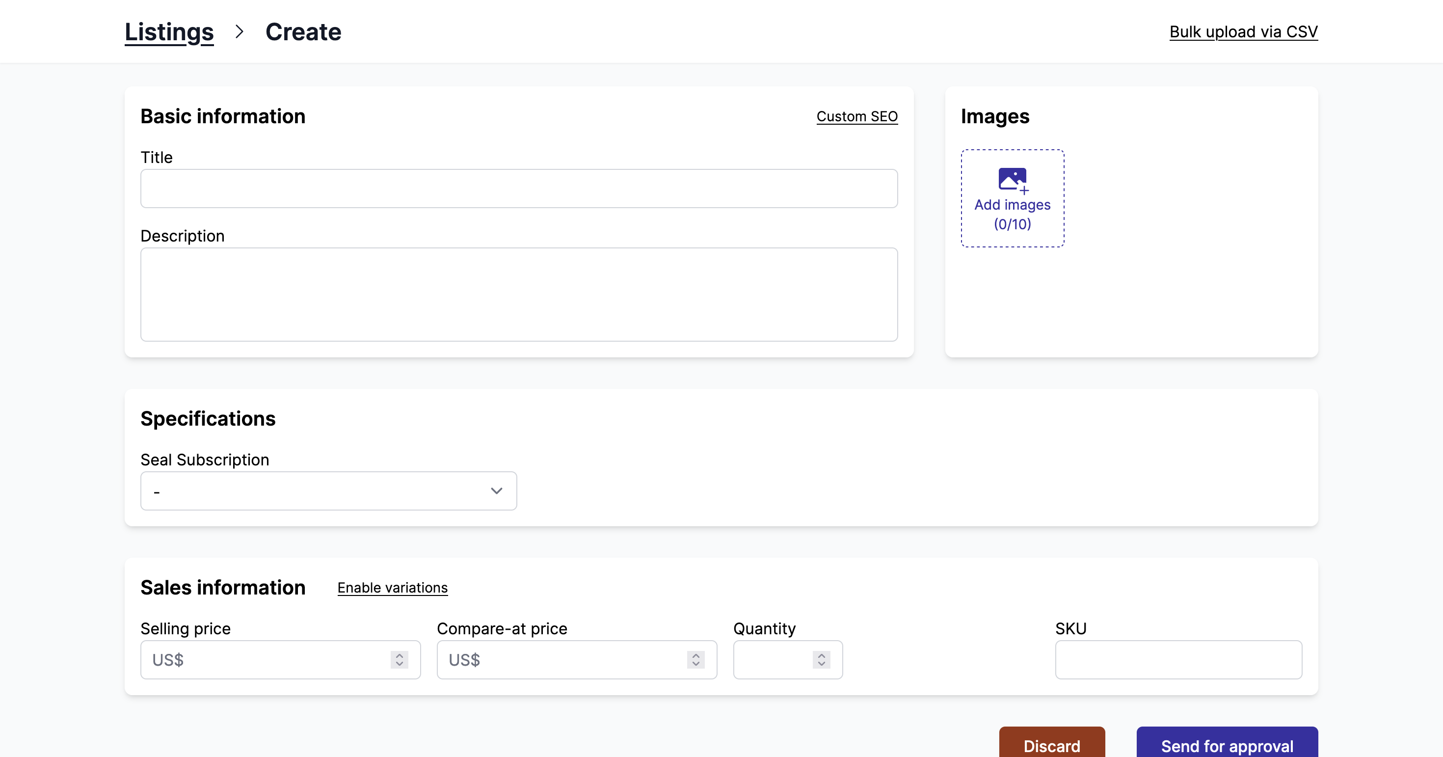 garnet add product