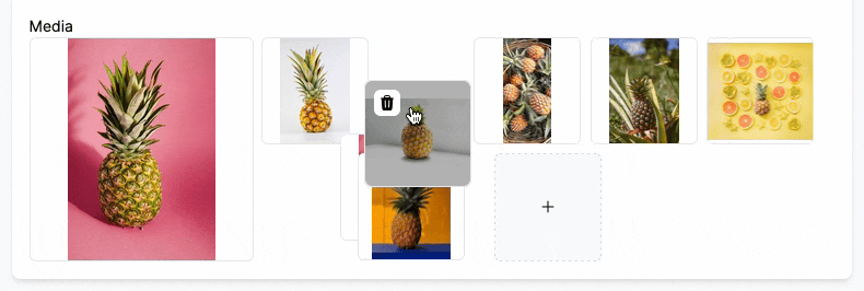 image reorder feature