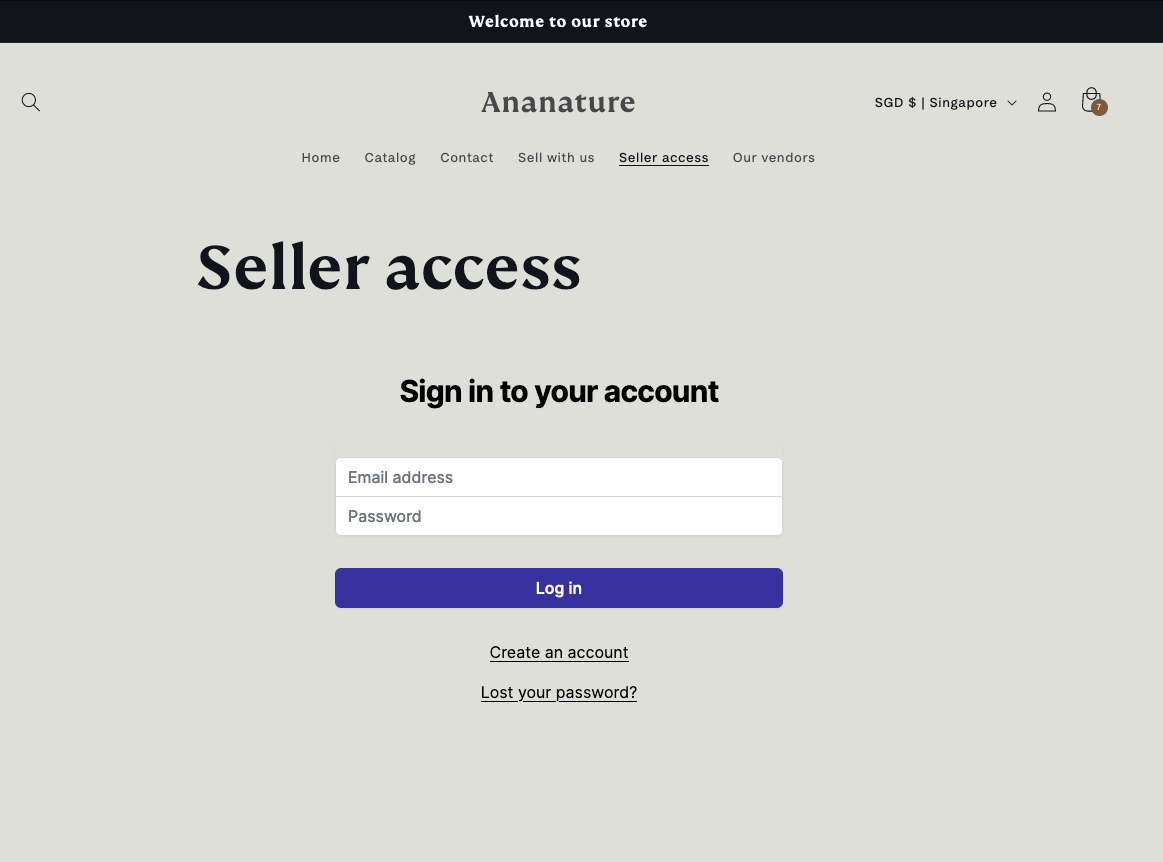 login iframe