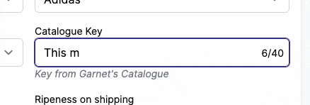 Character limitation demo